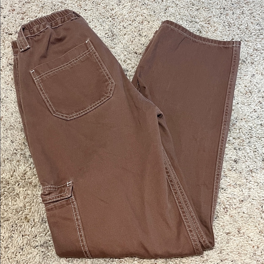 |Cargo Pants|Coffee Brown|